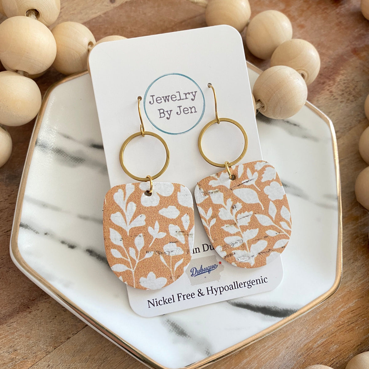 Boho Dangle Earrings: Vintage Garden – Jewelry By Jen LLC