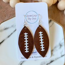 Load image into Gallery viewer, Football Earrings: Large
