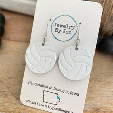 Load image into Gallery viewer, Volleyball Earrings