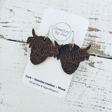 Load image into Gallery viewer, Highland Cow Earrings