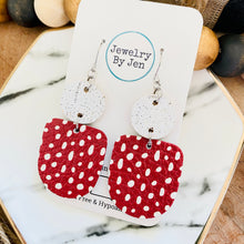 Load image into Gallery viewer, Boho Dangle: Red Spots