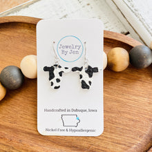 Load image into Gallery viewer, Cow Head Earrings