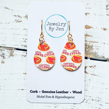 Load image into Gallery viewer, Iowa State University Small Teardrop Earrings