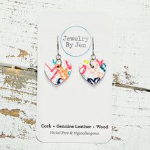 Load image into Gallery viewer, Mini Heart Earrings: Candy Hearts