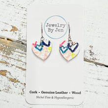 Load image into Gallery viewer, Mini Heart Earrings: Candy Hearts