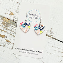 Load image into Gallery viewer, Mini Heart Earrings: Candy Hearts