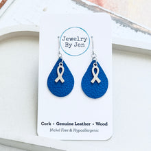 Load image into Gallery viewer, Awareness Ribbon Earrings