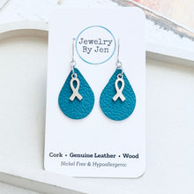 Load image into Gallery viewer, Awareness Ribbon Earrings