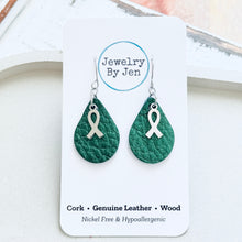 Load image into Gallery viewer, Awareness Ribbon Earrings