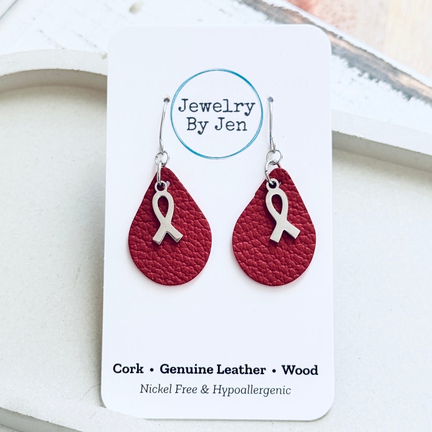 Awareness Ribbon Earrings