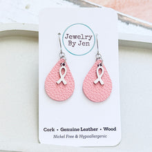 Load image into Gallery viewer, Awareness Ribbon Earrings