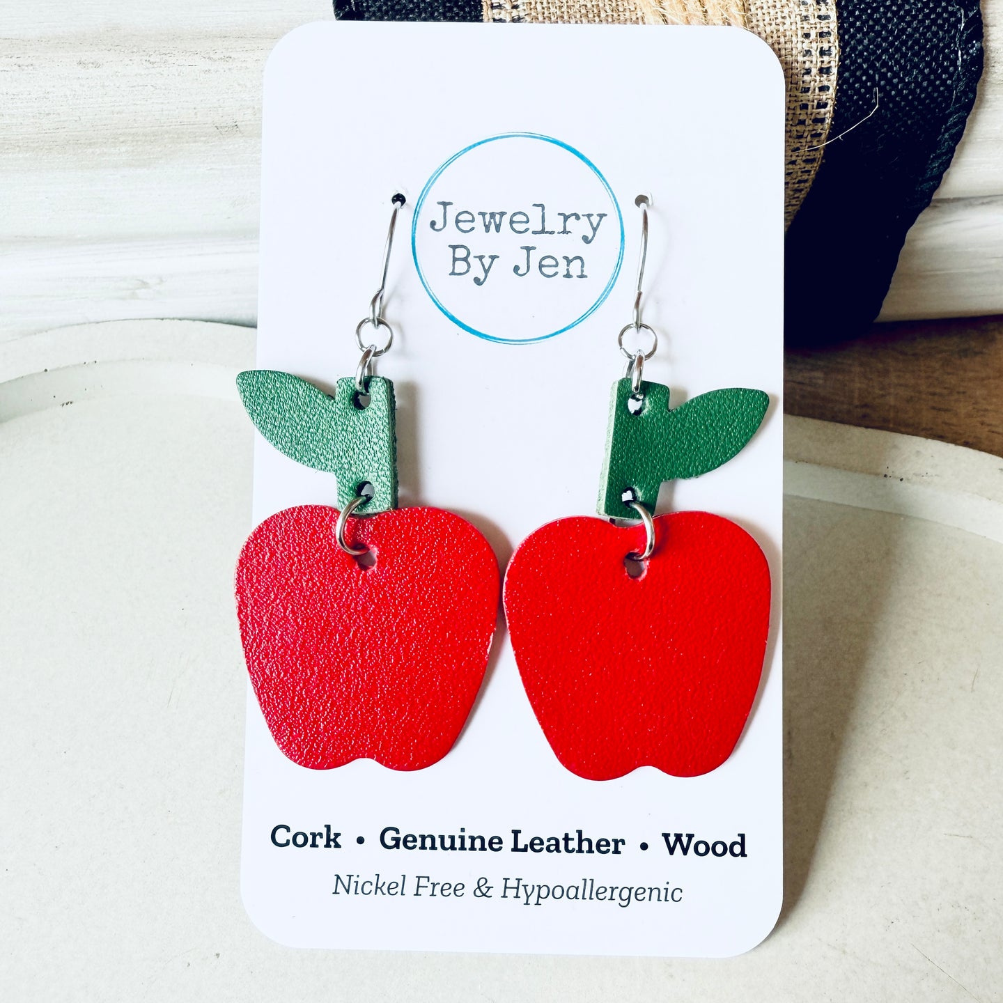 Apple Earrings