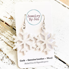 Load image into Gallery viewer, Snowflake: White Fine Glitter