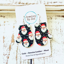 Load image into Gallery viewer, Mitten Earrings: Santa
