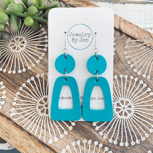 Trixie Earrings: Turquoise