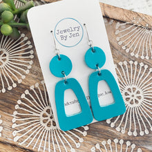Load image into Gallery viewer, Trixie Earrings: Turquoise
