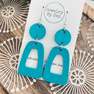 Trixie Earrings: Turquoise
