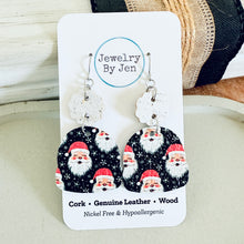 Load image into Gallery viewer, Winter Hat Earrings: Santa