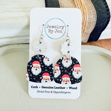 Load image into Gallery viewer, Winter Hat Earrings: Santa