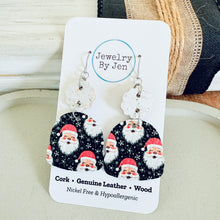 Load image into Gallery viewer, Winter Hat Earrings: Santa