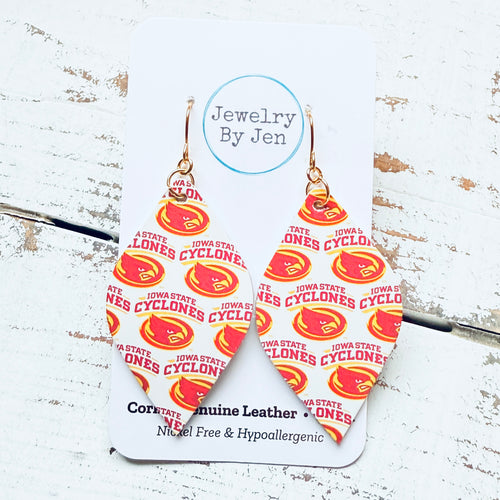 Iowa State University Diva Earrings