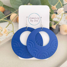 Load image into Gallery viewer, Embossed Rainbow Circle: Royal Blue