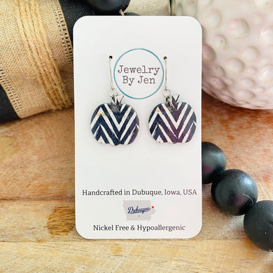 Mini Pumpkin: Black & White Chevron