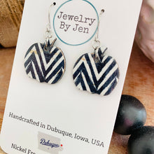 Load image into Gallery viewer, Mini Pumpkin: Black &amp; White Chevron