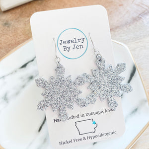 Snowflake: Fine Silver Glitter