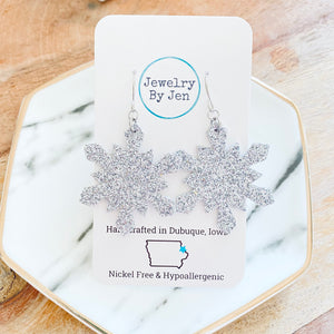 Snowflake: Fine Silver Glitter