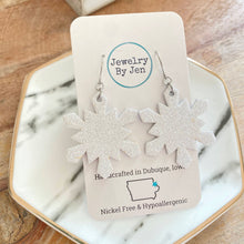 Load image into Gallery viewer, Snowflake: White Fine Glitter