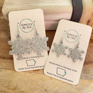 Snowflake: Fine Silver Glitter