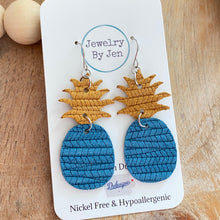 Load image into Gallery viewer, Mustard &amp; Teal Pineapple