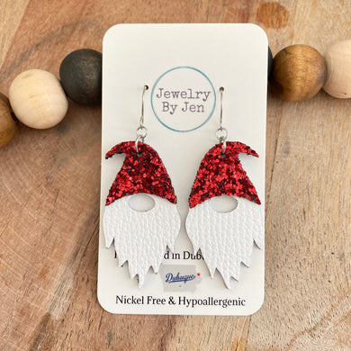 Gnome: Red Glitter Hat