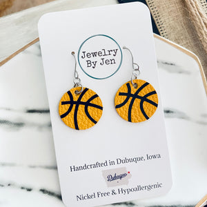 Basketball (Small): Yellow w/Black