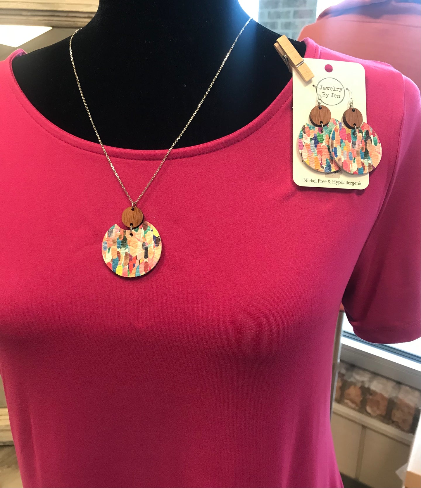 Confetti Splash Earrings & Necklace