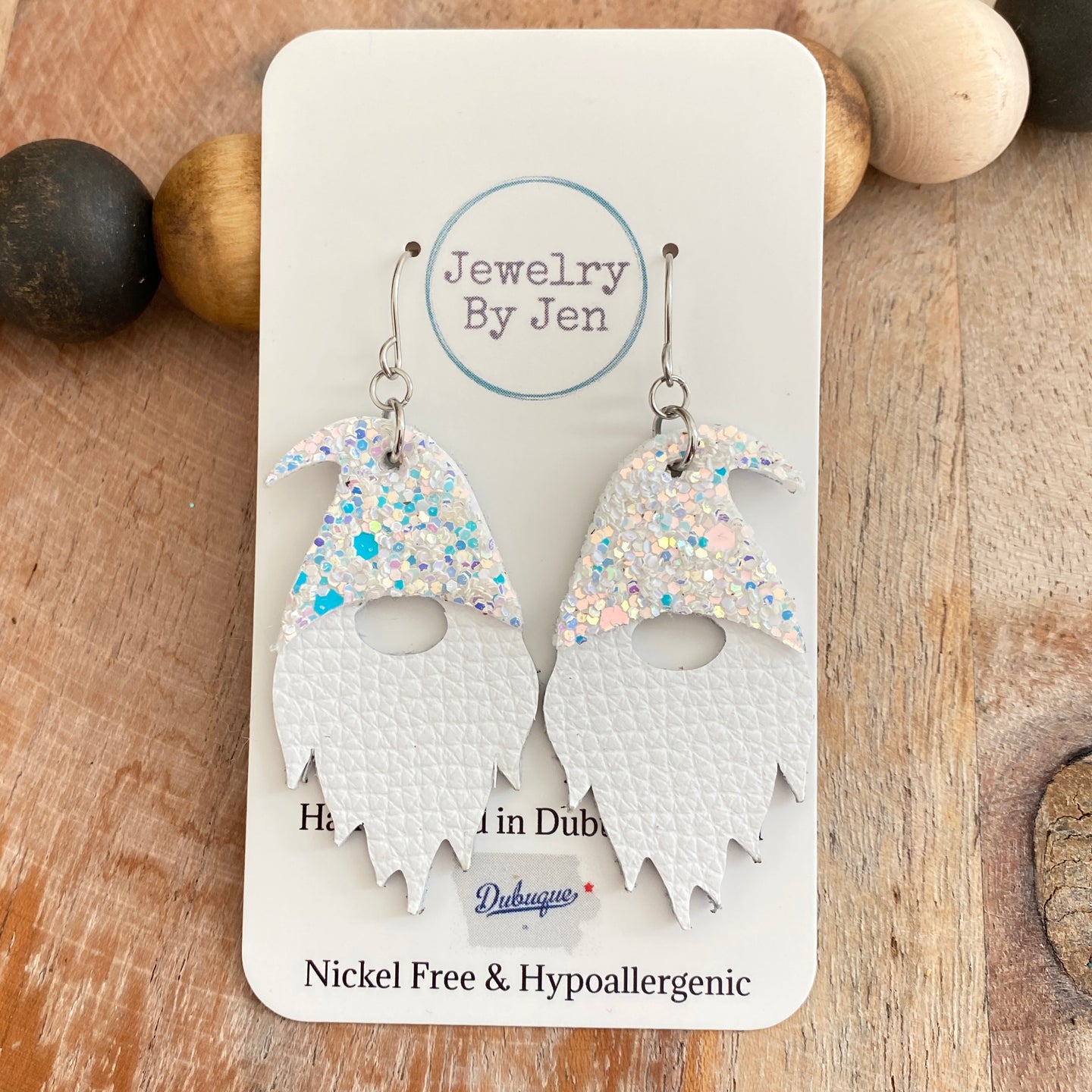 Gnome: Iridescent Glitter Hat