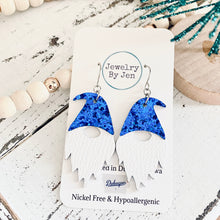 Load image into Gallery viewer, Gnome: Blue Glitter Hat