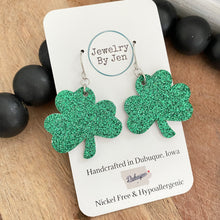 Load image into Gallery viewer, Shamrock (Medium): Fine Green Glitter