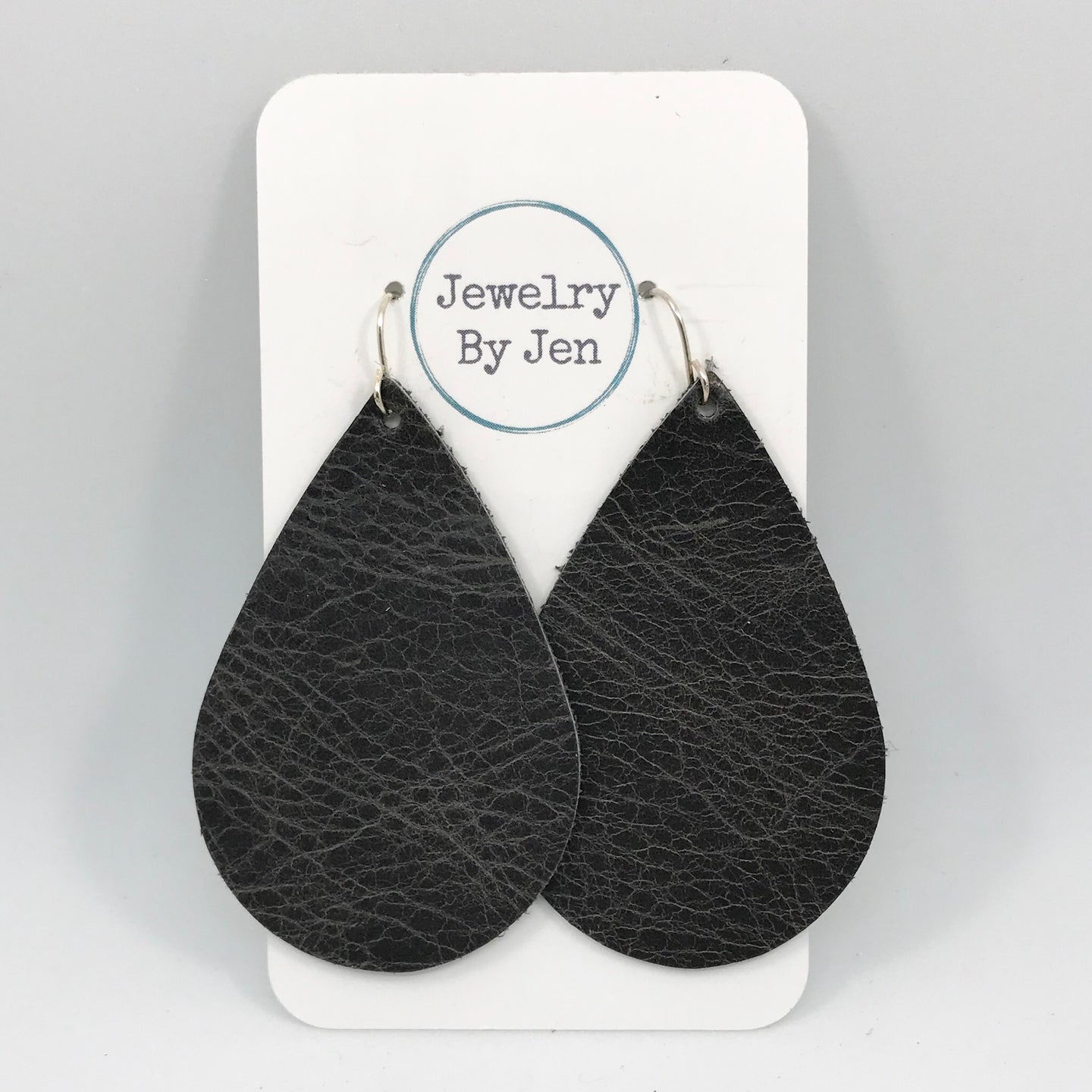 Weathered Grey Large Teardrop