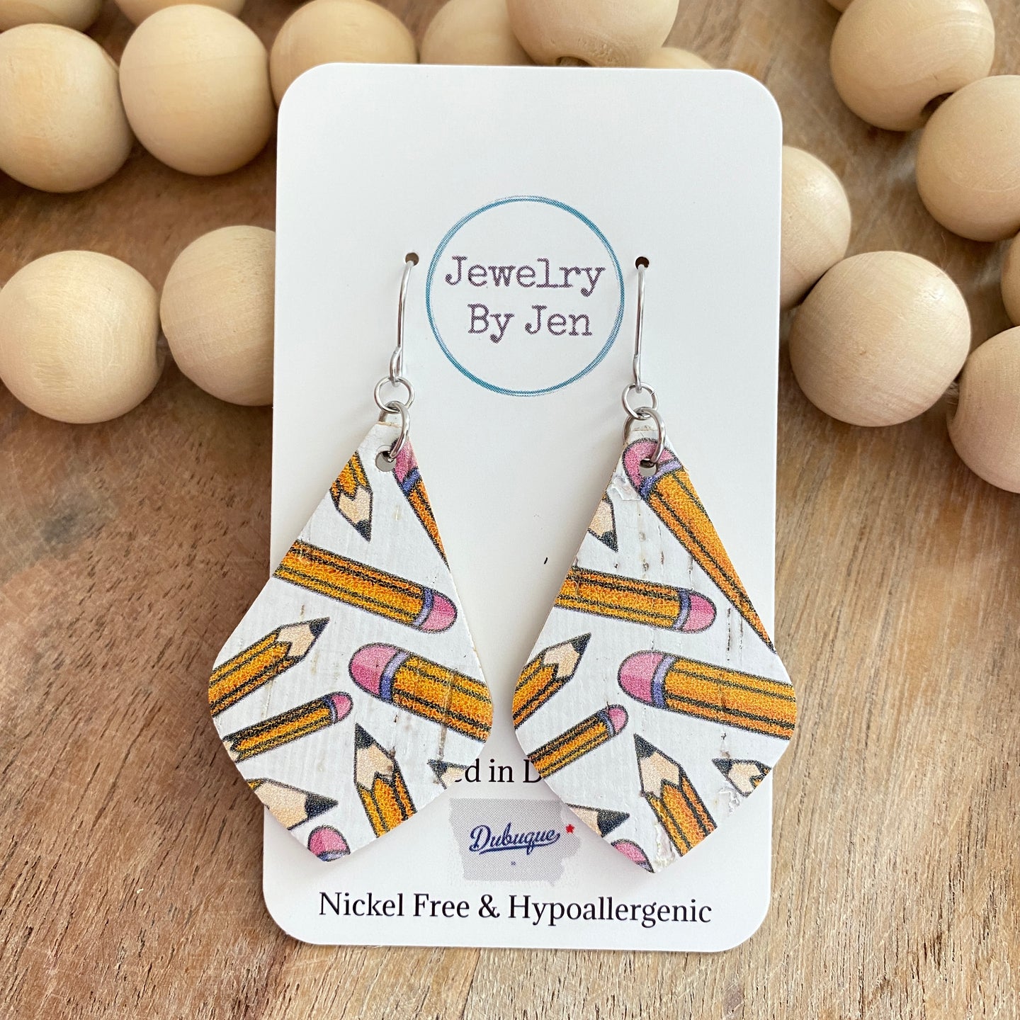 Pencil Cork Elegant Teardrop