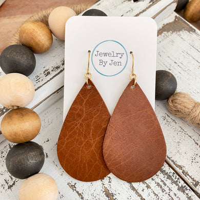 Large Teardrop: Cognac