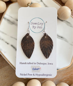 Brown Small Fringe Feather