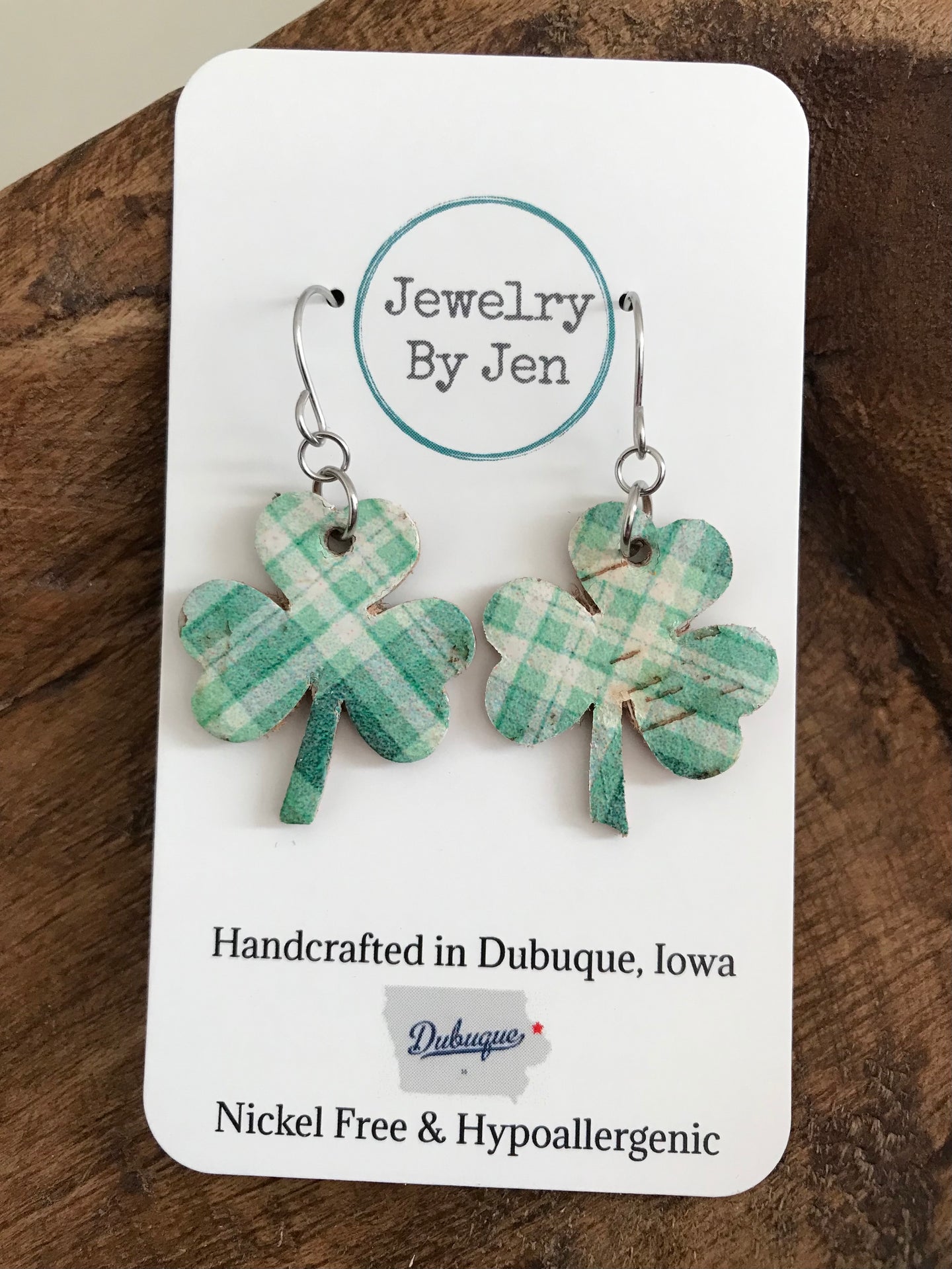 Shamrock: Green Plaid Small