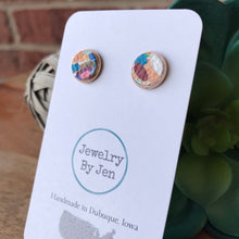 Load image into Gallery viewer, Confetti Splash Studs
