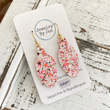 Load image into Gallery viewer, Holiday Light Bulb: Candy Cane Glitter