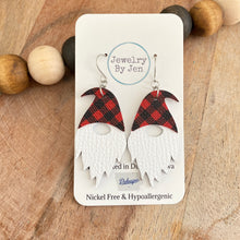 Load image into Gallery viewer, Gnome: Red &amp; Black Buffalo Plaid Hat