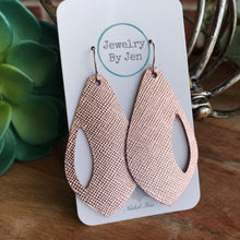 Load image into Gallery viewer, Rose Gold Saffiano Side Cutout